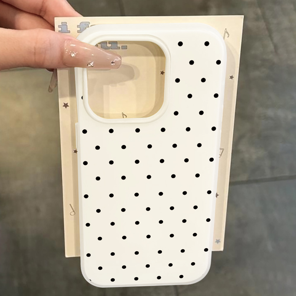 Samsung Galaxy S24 - Minimalist Polka Dot Dustproof For Samsung