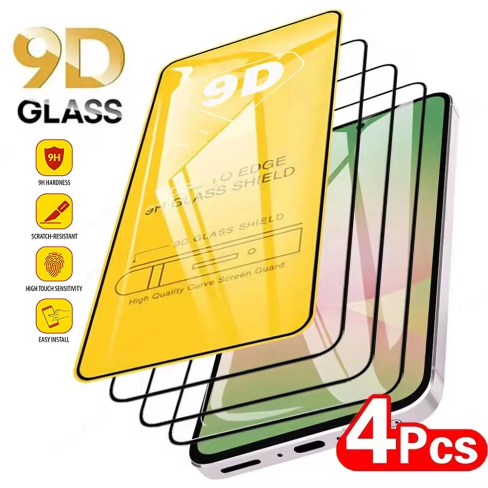 Xiaomi Poco X6 - 1-4PCS 9D Protective Glass For Xiaomi