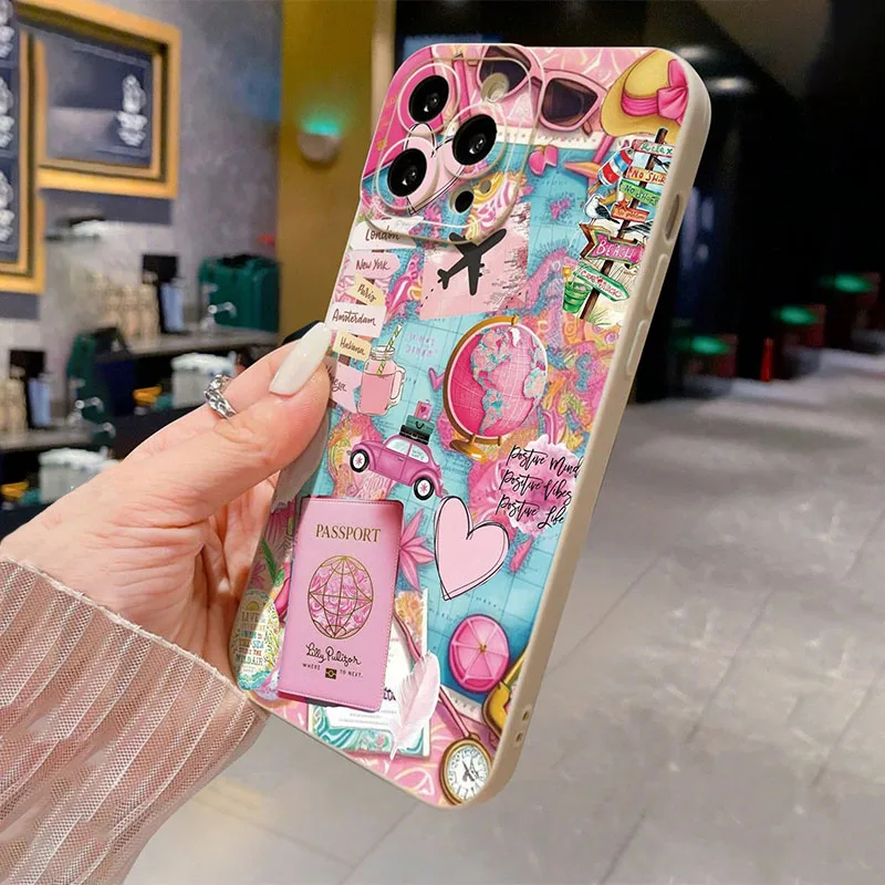 Travel Plane Printed Matte Ant - Apple Iphone 15 Pro Max review and price