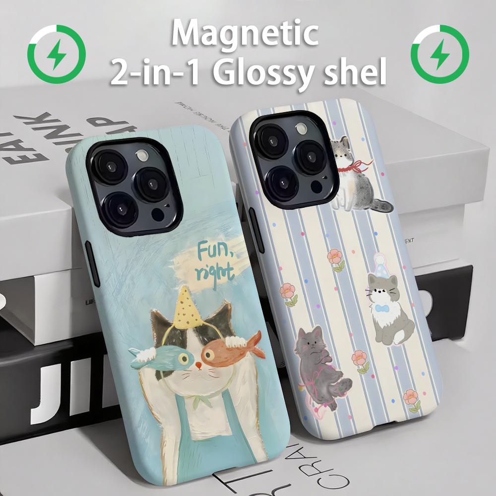 Cute cats and dogs  Phone Case - Apple Iphone 15 Pro Max review and price