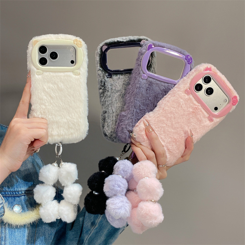 Luxury Solid Colors Furry Plus - Apple Iphone 15 Pro Max review and price