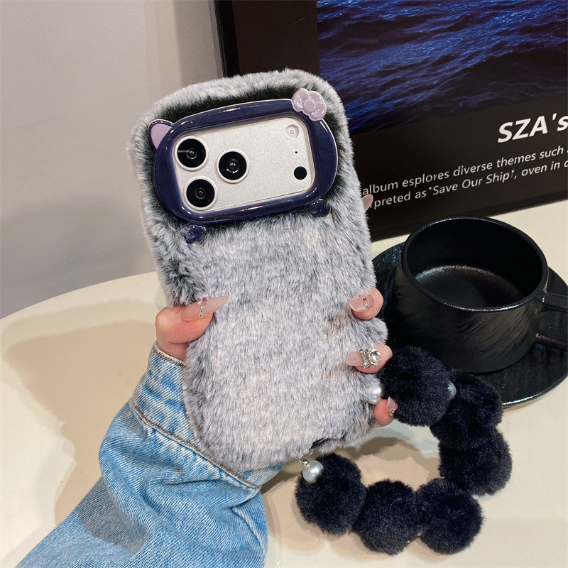 Luxury Solid Colors Furry Plus - Apple Iphone 15 Pro Max review and price