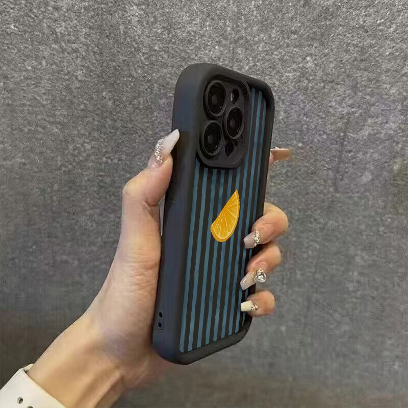 Striped Lemon Slice Pattern Ph - Apple Iphone 15 Pro Max review and price