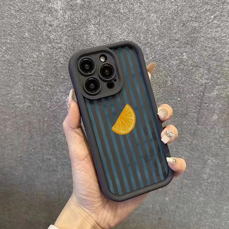 Striped Lemon Slice Pattern Ph - Apple Iphone 15 Pro Max review and price