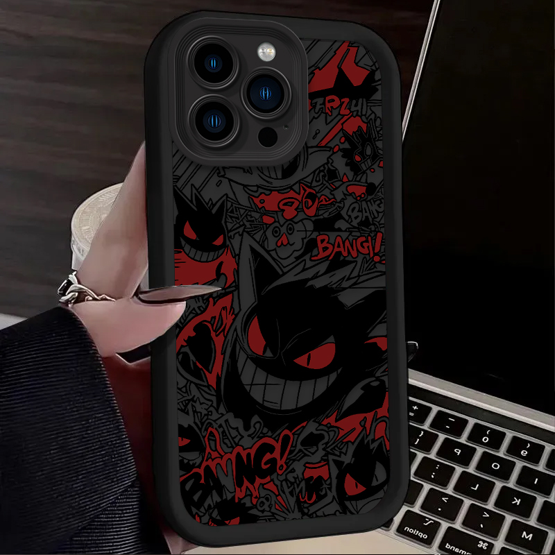 P-Pokemon Gengar Graffiti Phon - Apple Iphone 15 Pro Max review and price
