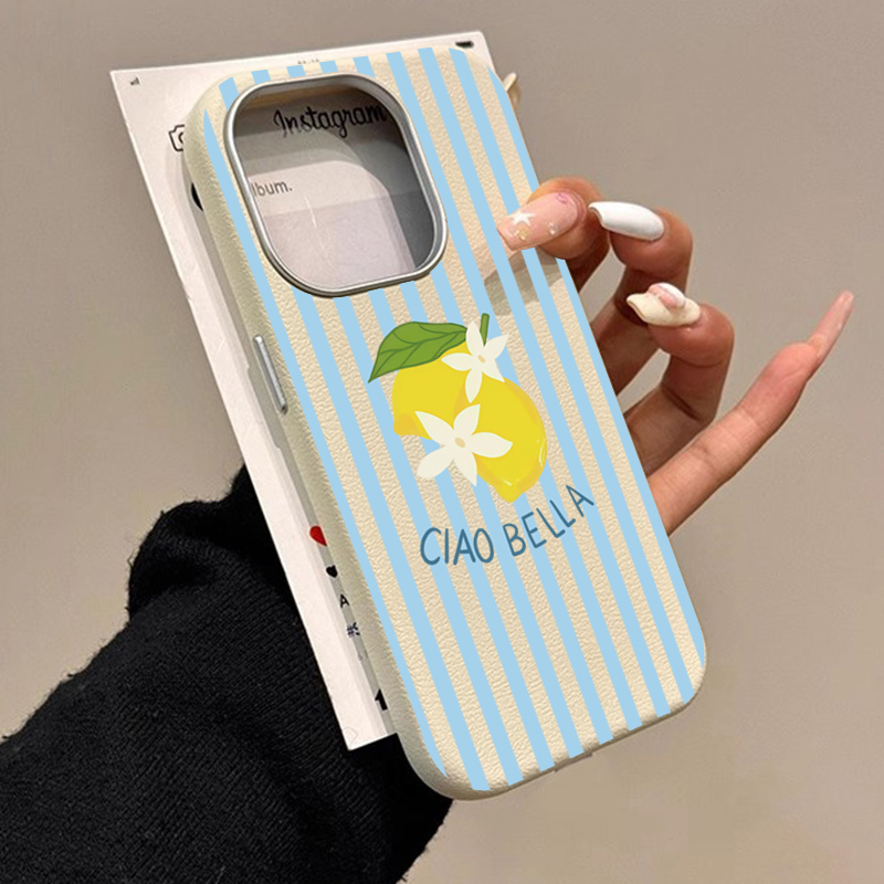 Lemon Striped Retro Design Sui - Samsung Galaxy S24 review and price