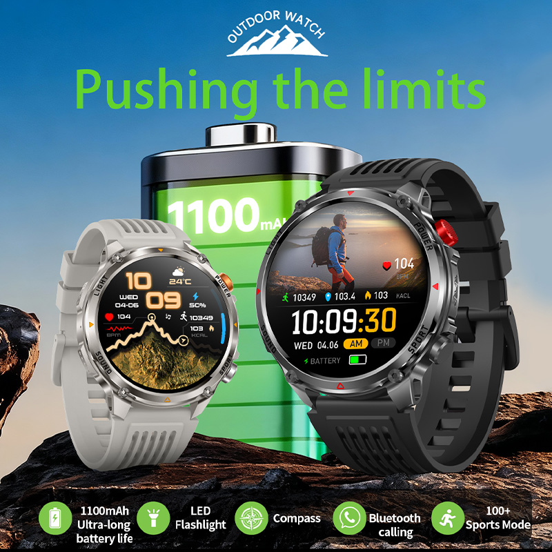Wireless Calling Smart Watch I - Breath Rate Monitor review and price